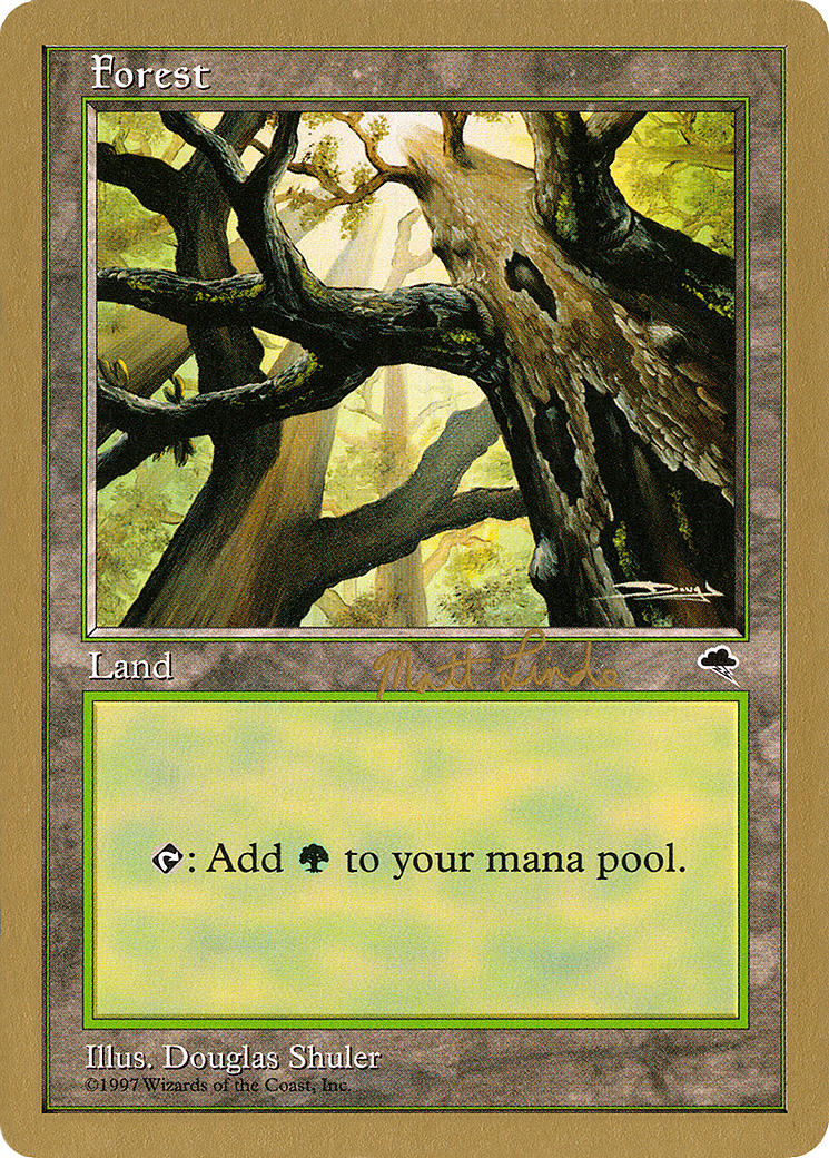 Forest (Skyward) - 1999 Matt Linde (TMP) (WCD-) - World Championship Decks 1999-1