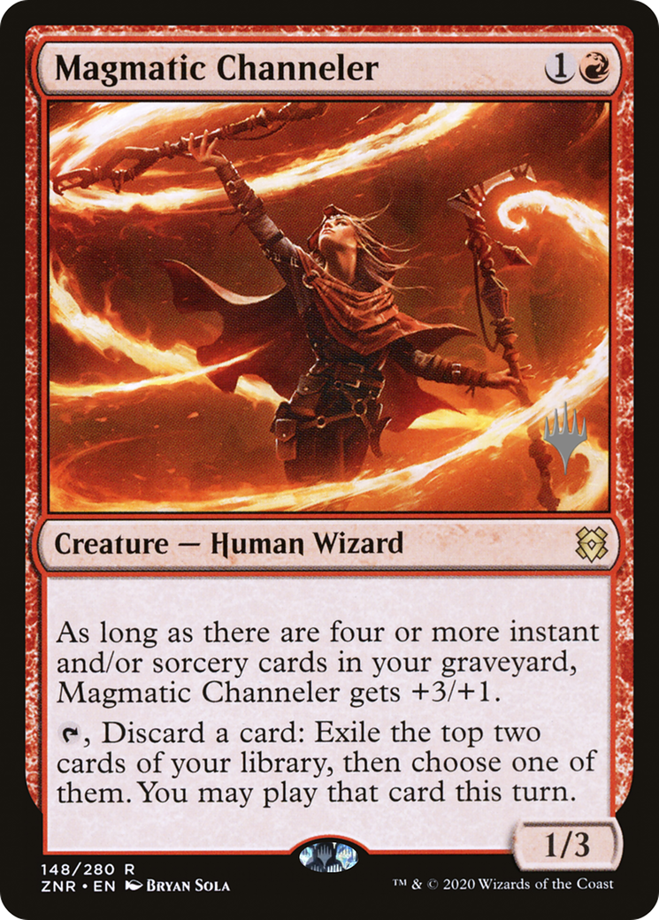Magmatic Channeler (Promo Pack) [Zendikar Rising Promos]-1