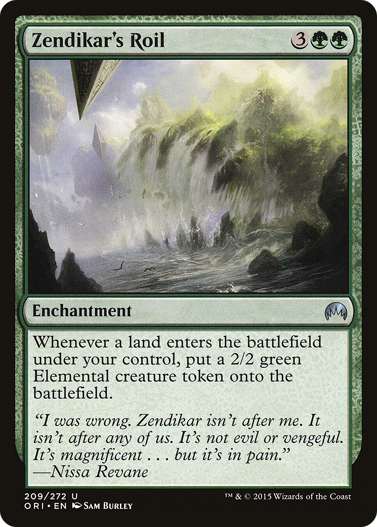 Zendikar's Roil (ORI-209) - Magic Origins Foil-1