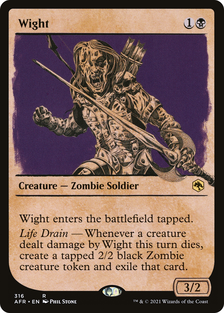 Wight (Showcase) (AFR-316) - Adventures in the Forgotten Realms: (Showcase)-1