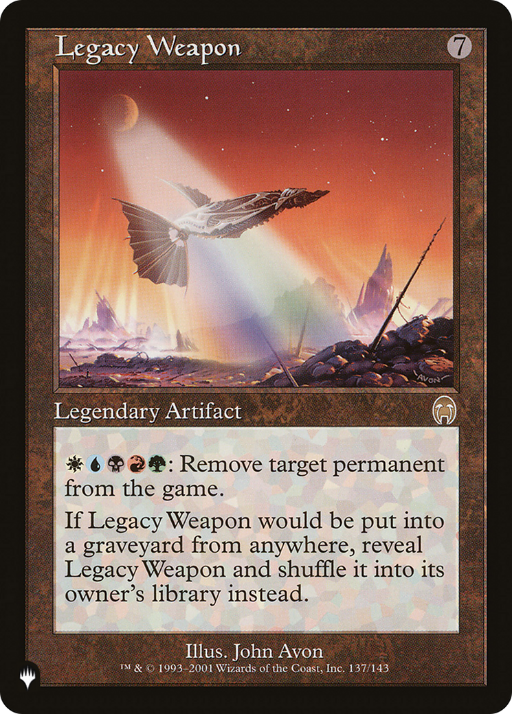 Legacy Weapon [The List]-1