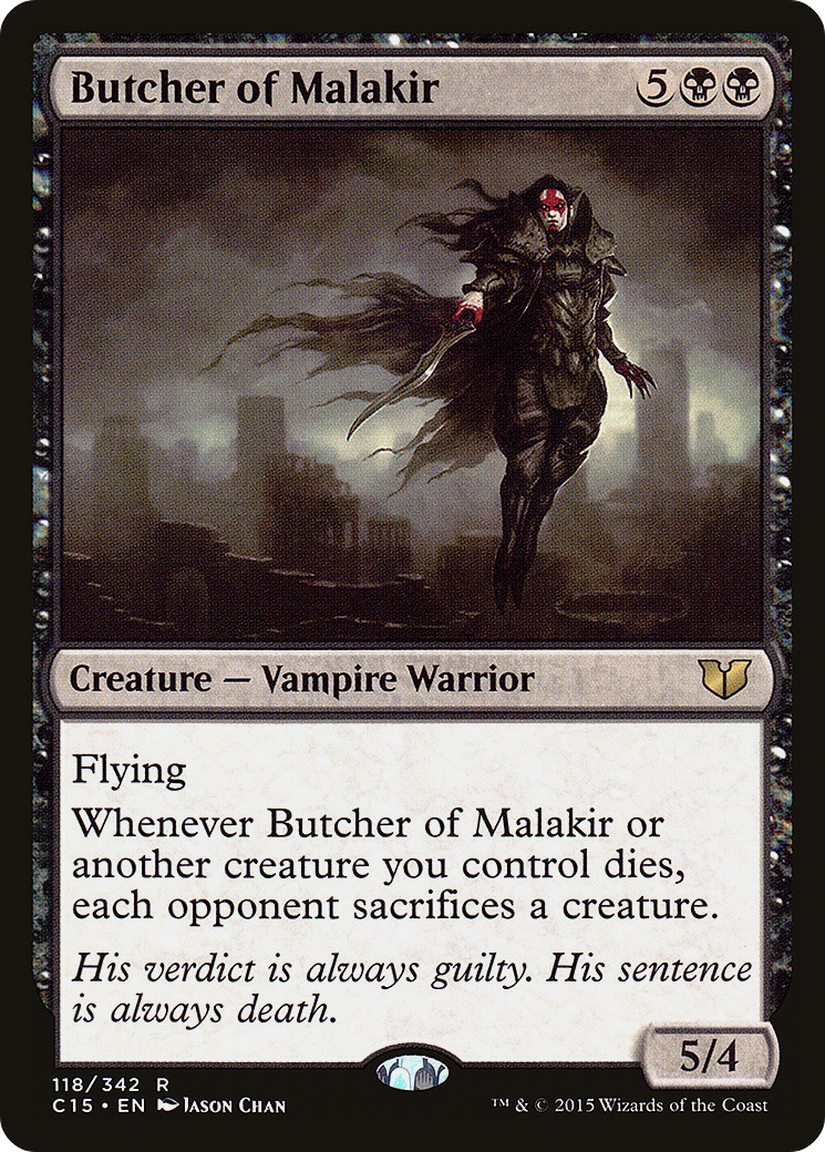 Butcher of Malakir [Commander 2015]-1