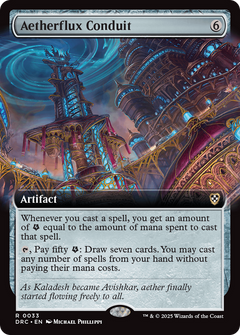 Aetherflux Conduit (Extended Art) [Aetherdrift Commander]-1