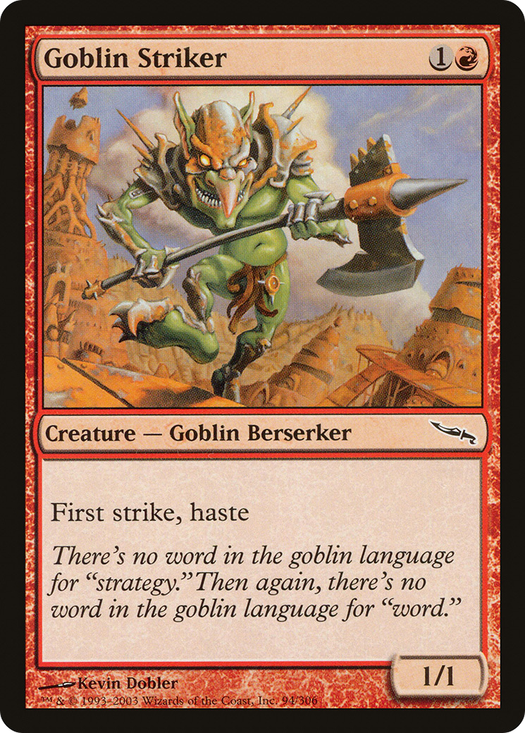 Goblin Striker [Mirrodin]-1