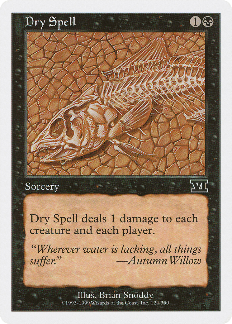 Dry Spell [Classic Sixth Edition]-1