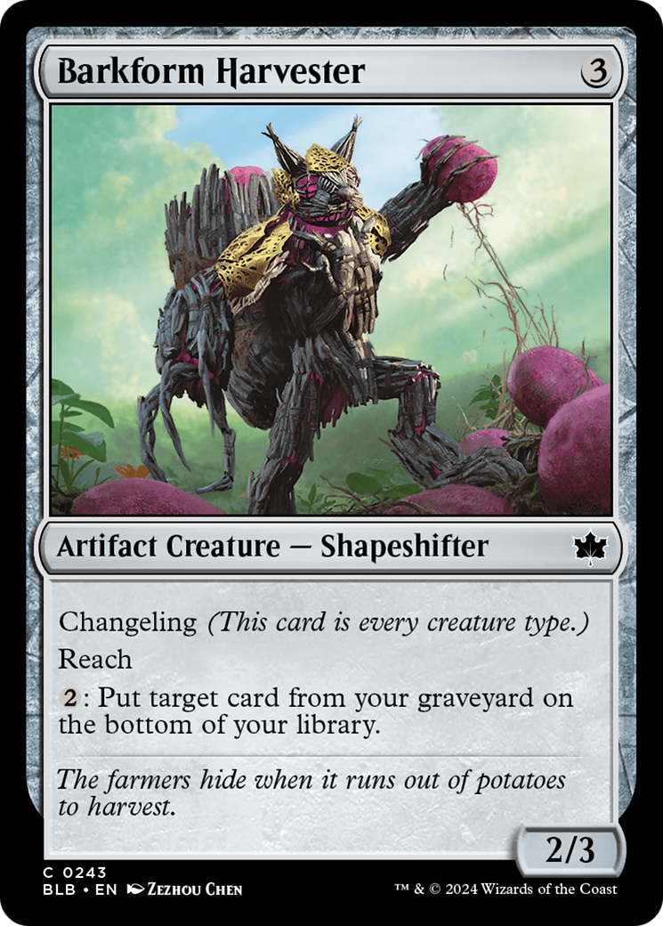 Barkform Harvester [Bloomburrow]-1