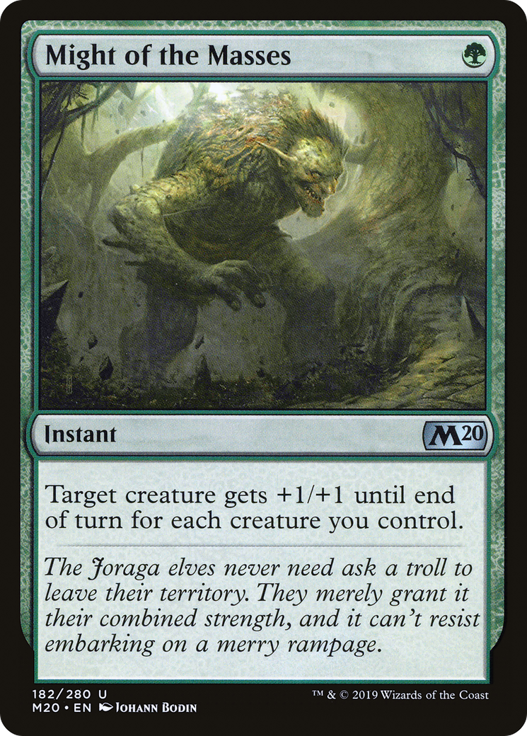 Might of the Masses [Core Set 2020]-1