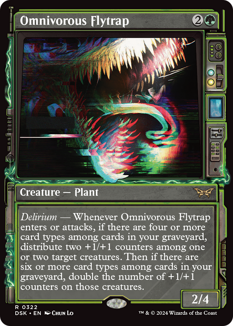 Omnivorous Flytrap (Showcase) [Duskmourn: House of Horror]-1