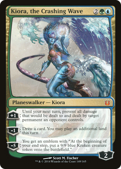 Kiora, the Crashing Wave [Born of the Gods]-1