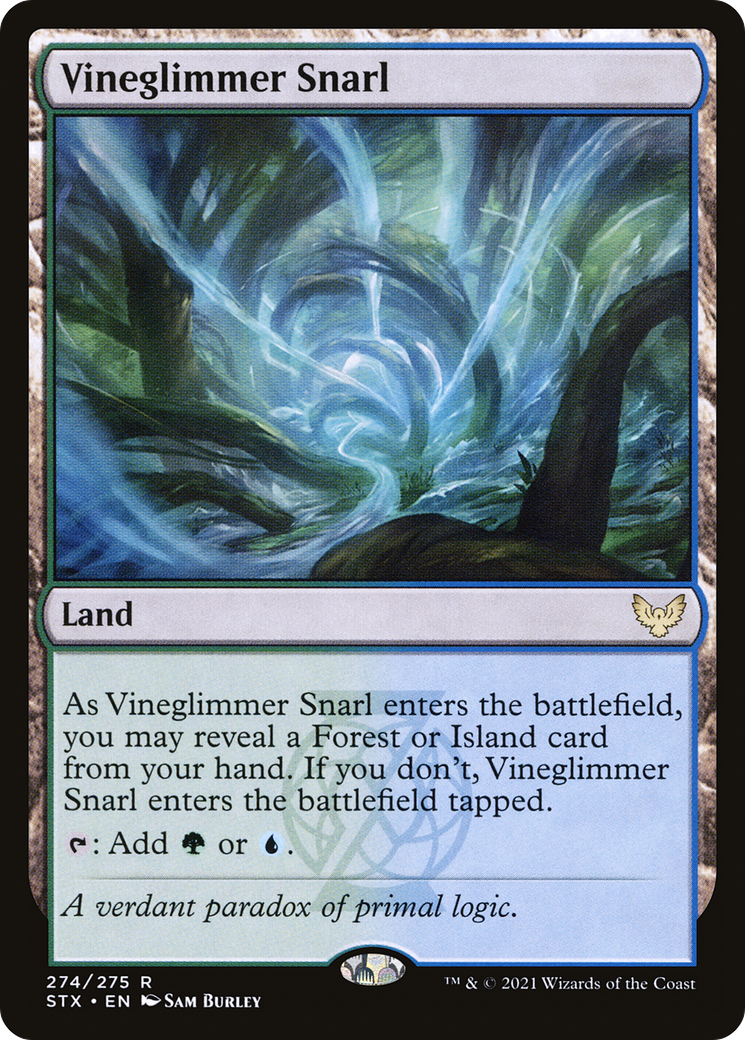 Vineglimmer Snarl (STX-274) - Strixhaven: School of Mages-1