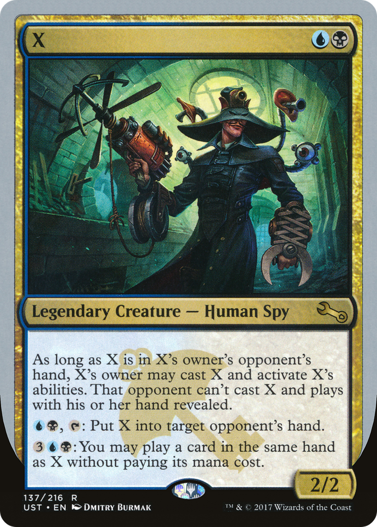 X (UST-137) - Unstable Foil-1