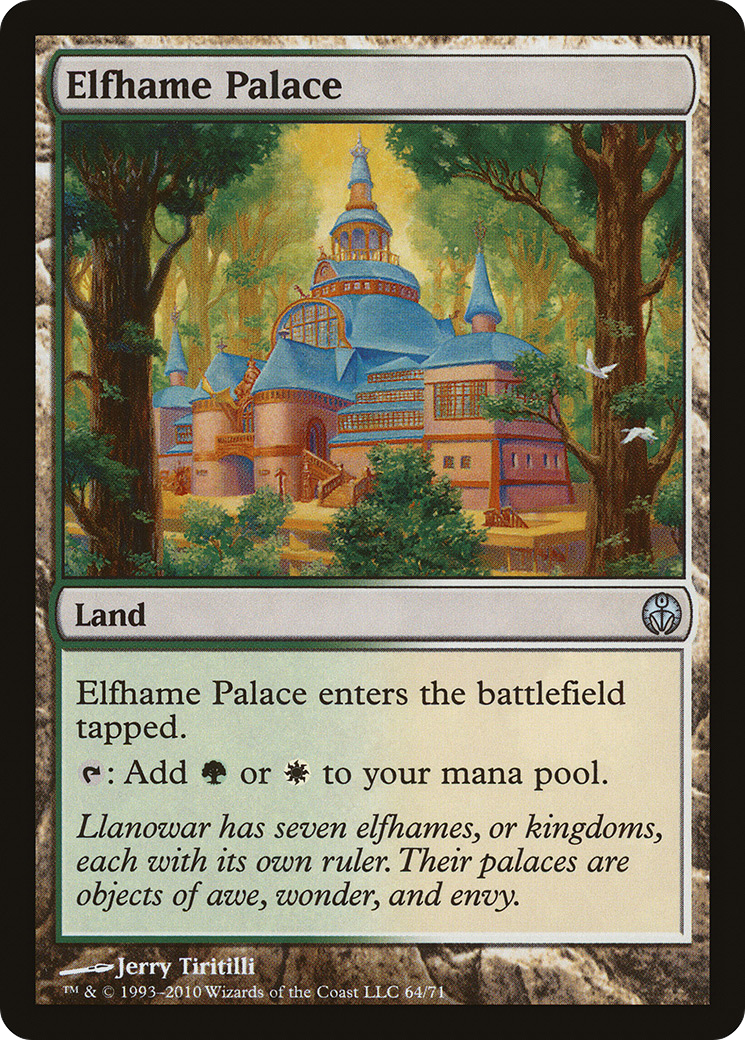 Elfhame Palace [Duel Decks: Phyrexia vs. the Coalition]-1