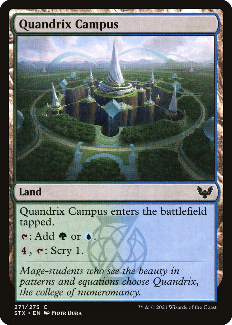 Quandrix Campus [Strixhaven: School of Mages]-1