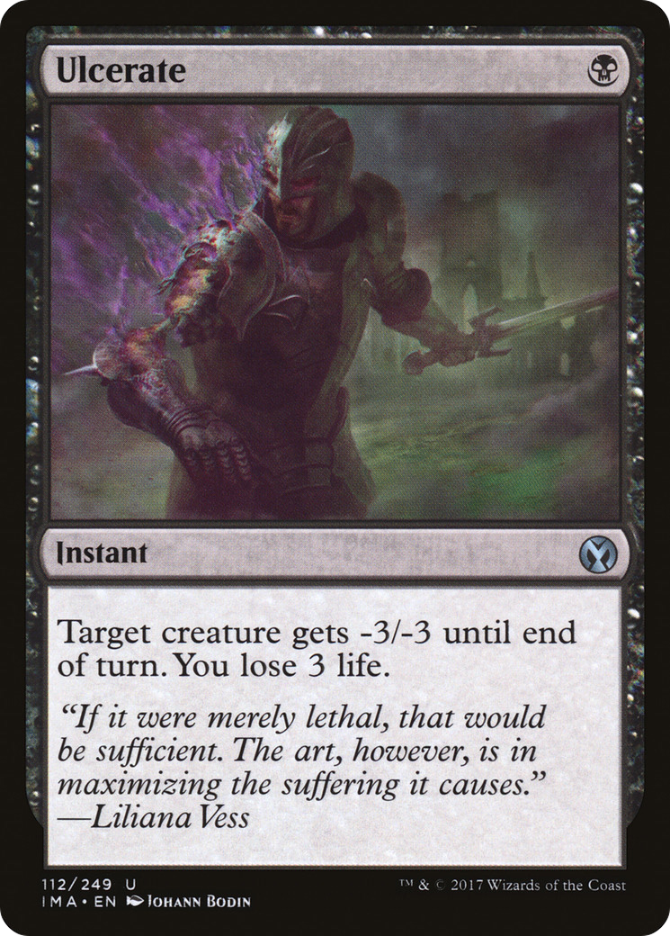 Ulcerate (IMA-112) - Iconic Masters Foil-1