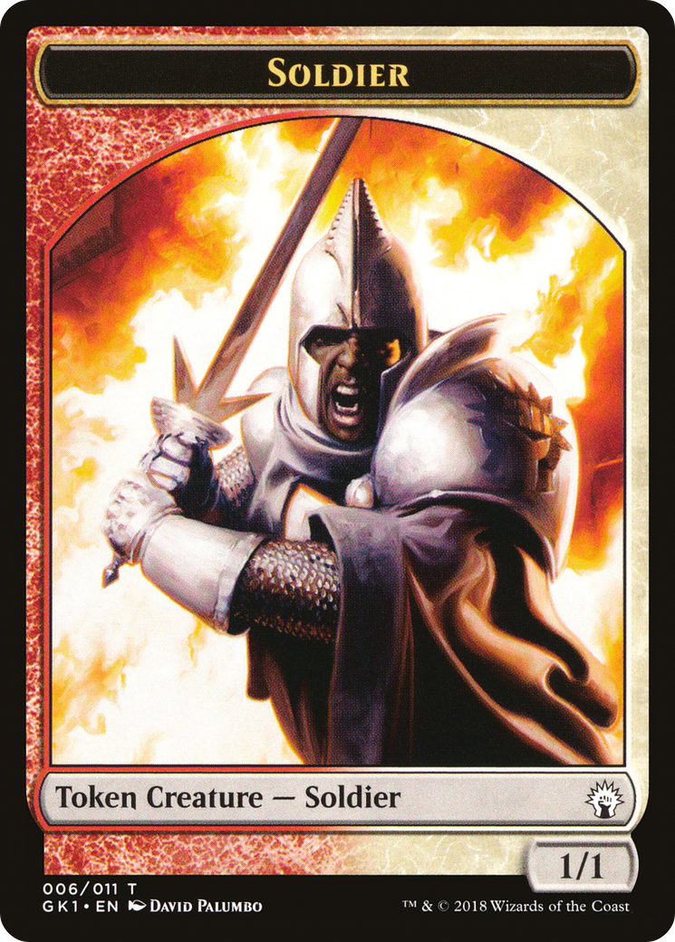 Soldier // Goblin (TGK1-006) - GRN Guild Kit Tokens-1