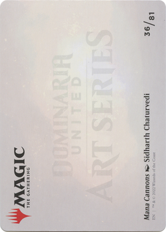 Mana Cannons // Mana Cannons (ADMU-036) - Dominaria United Art Series (Borderless)-2