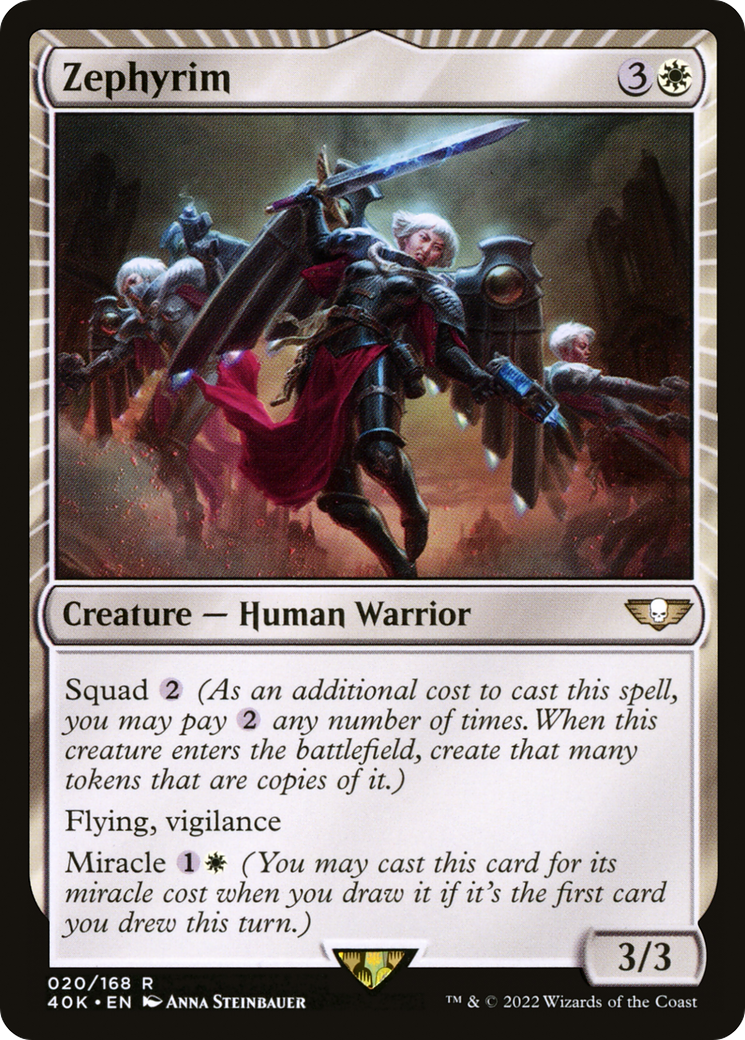 Zephyrim (40K-020) - Warhammer 40,000 Commander: (miracle)-1