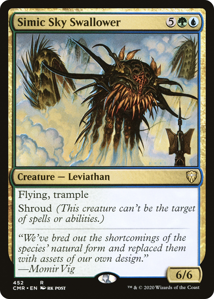Simic Sky Swallower [Commander Legends]-1