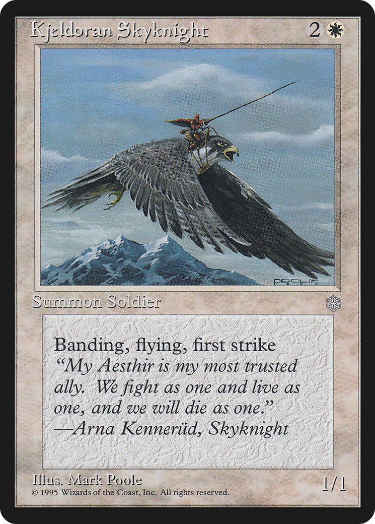 Kjeldoran Skyknight [Ice Age]-1