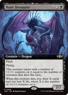 Bone Devourer (Extended Art) [Tarkir: Dragonstorm Commander]-1