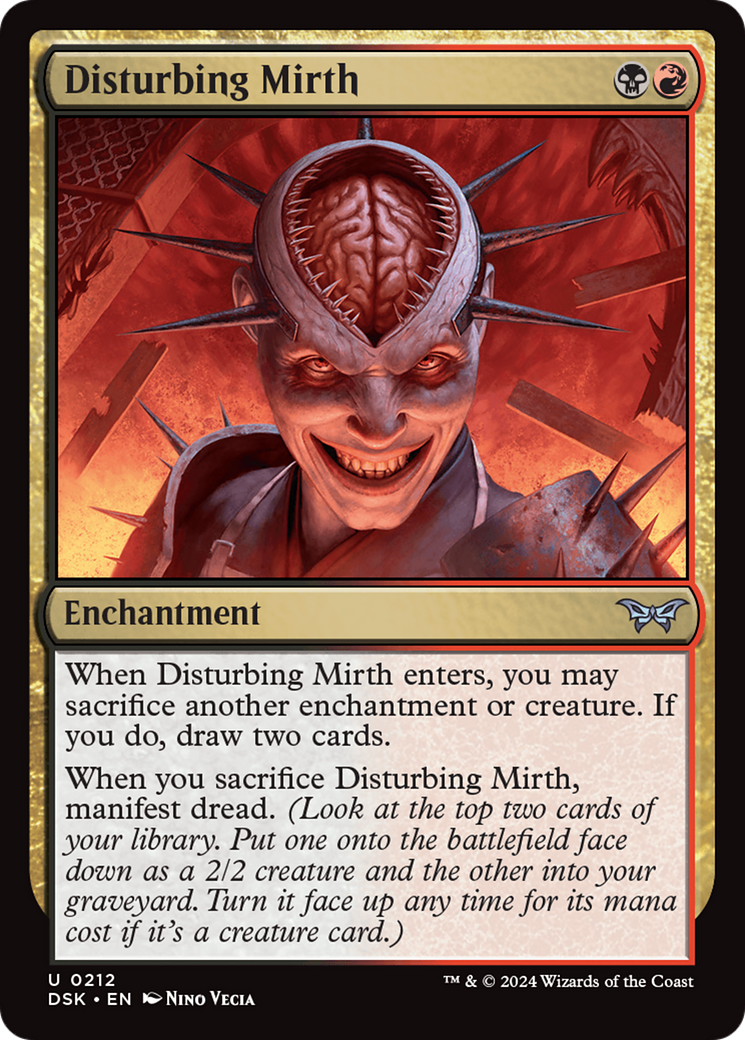Disturbing Mirth [Duskmourn: House of Horror]-1