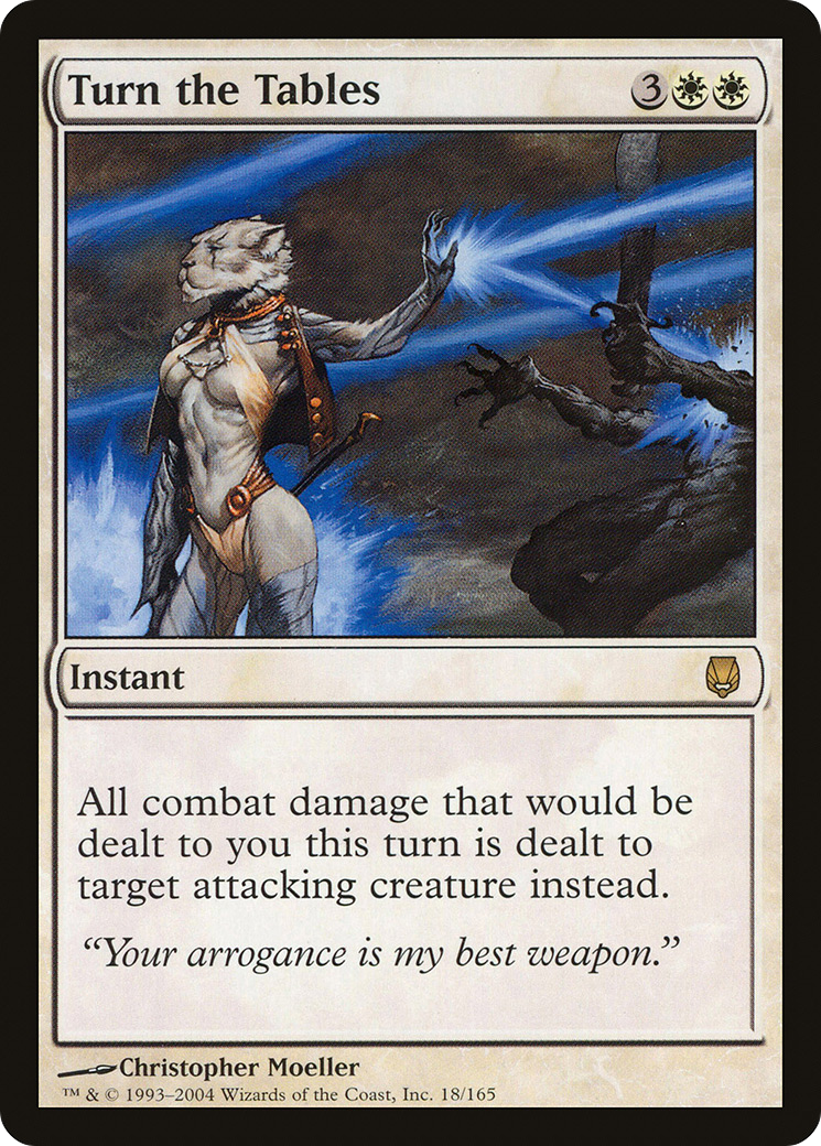 Turn the Tables (DST-018) - Darksteel Foil-1
