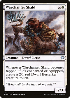 Warchanter Skald (KHM-381) - Kaldheim-1