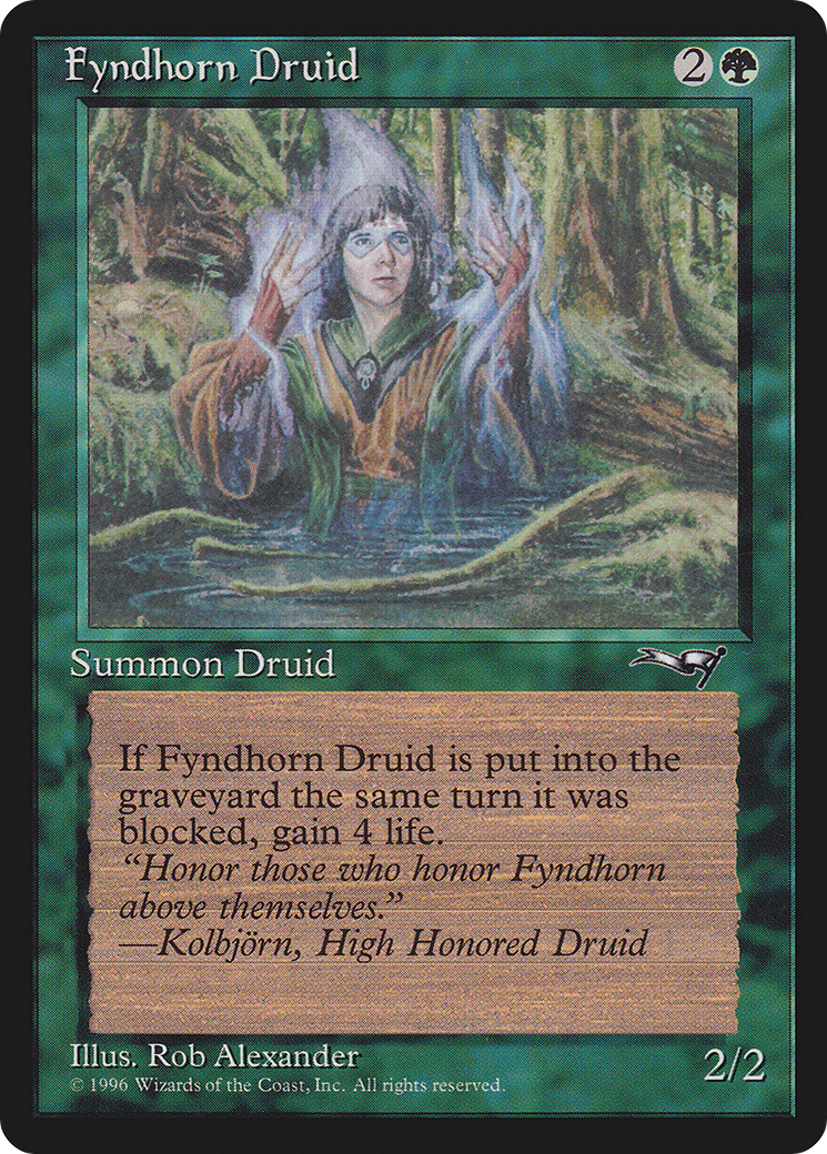 Fyndhorn Druid (Flame Circle) [Alliances]-1