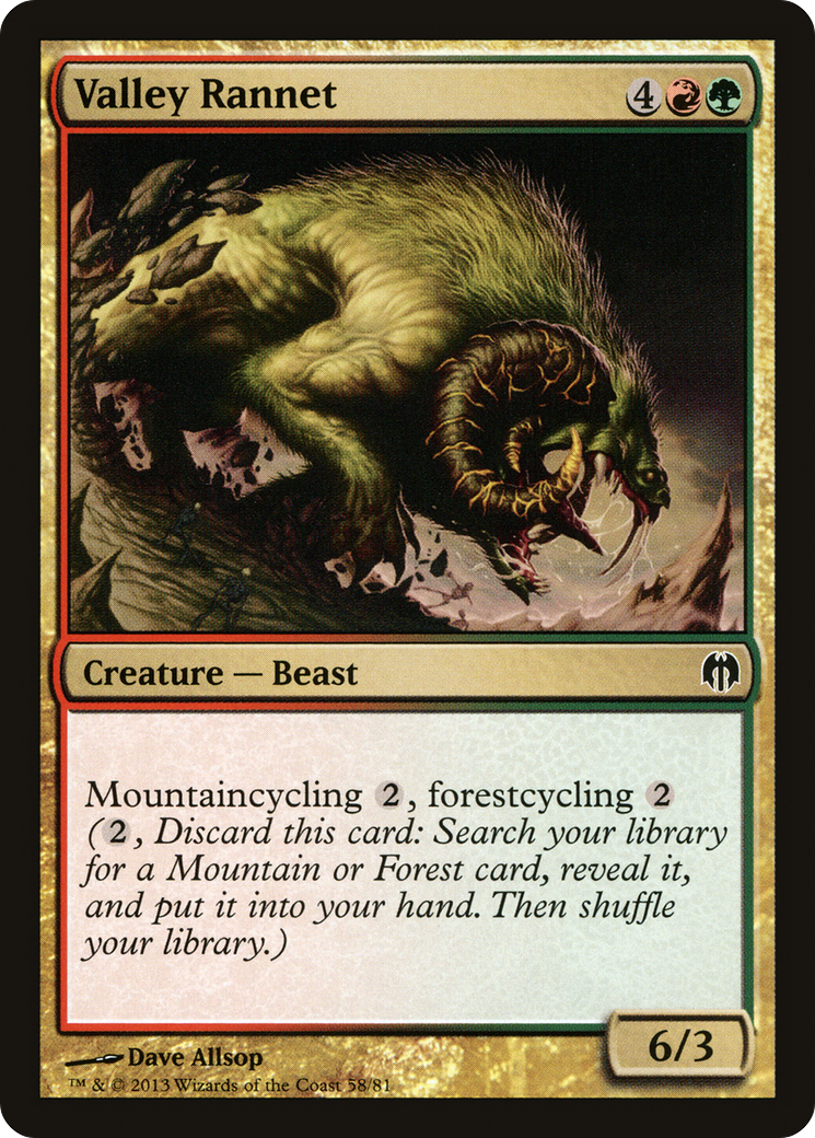 Valley Rannet (DDL-058) - Duel Decks: Heroes vs. Monsters-1