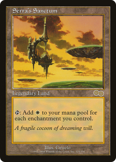 Serra's Sanctum [Urza's Saga]-1