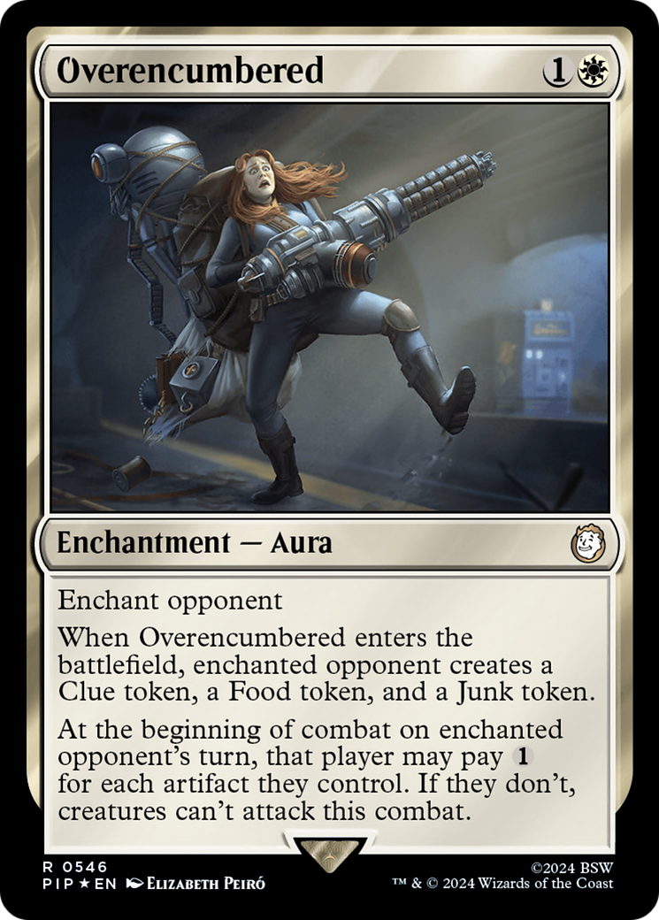 Overencumbered (Surge Foil) [Fallout]-1
