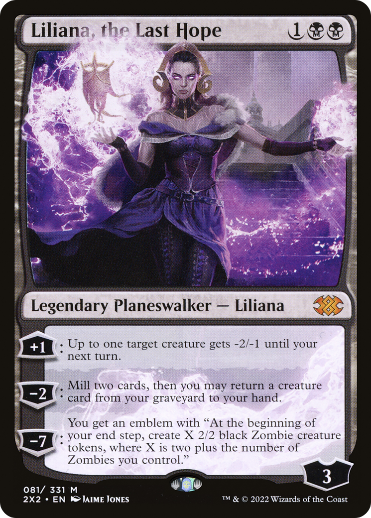 Liliana, the Last Hope [Double Masters 2022]-1