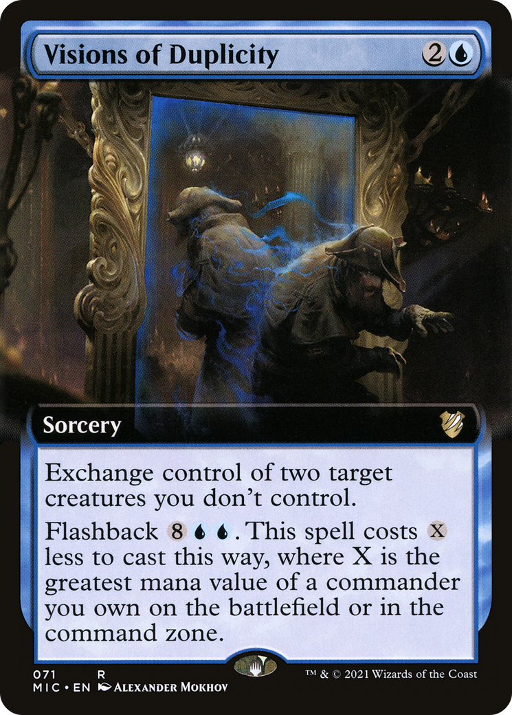 Visions of Duplicity (Extended Art) (MIC-071) - Midnight Hunt Commander: (Extended Art)-1