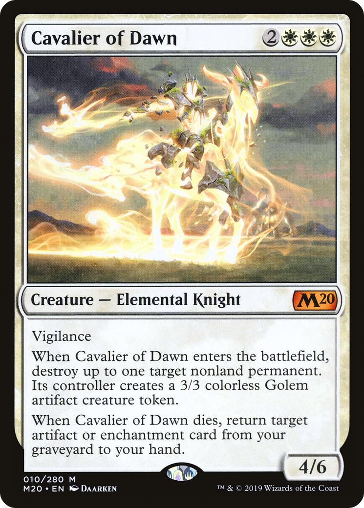 Cavalier of Dawn [Core Set 2020]-1
