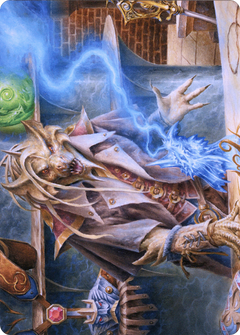 Renari, Merchant of Marvels // Renari, Merchant of Marvels (ACLB-030) - Battle for Baldur's Gate Art Series (Borderless) Foil-1