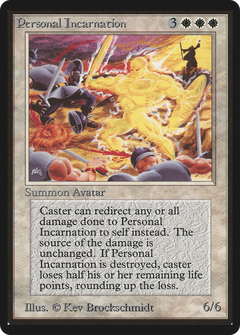 Personal Incarnation (LEB-) - Limited Edition Beta-1