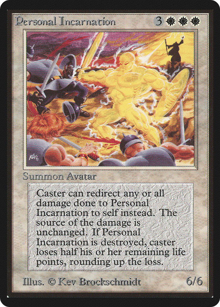 Personal Incarnation (LEB-) - Limited Edition Beta-1