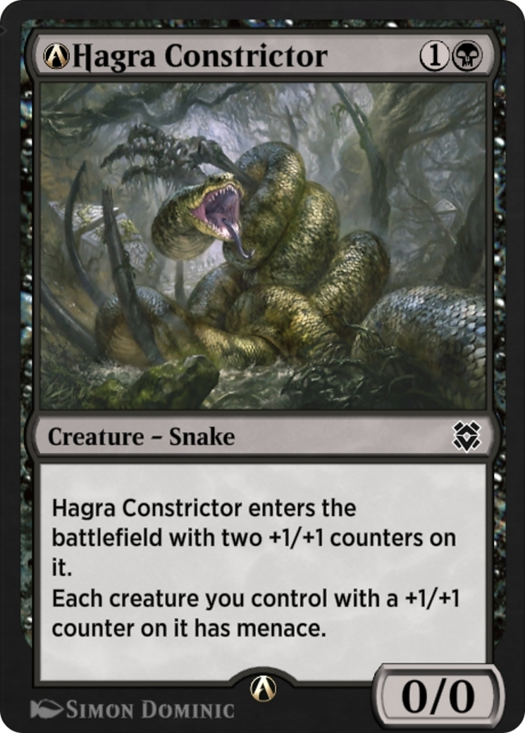 A-Hagra Constrictor (ZNR-A-105) - Zendikar Rising-1