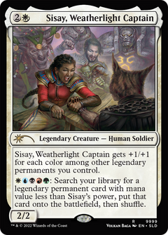 Sisay, Weatherlight Captain [Secret Lair Drop Series]-1