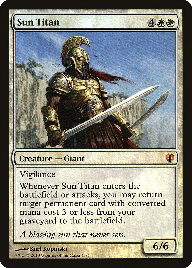 Sun Titan [Duel Decks: Heroes vs. Monsters]-1