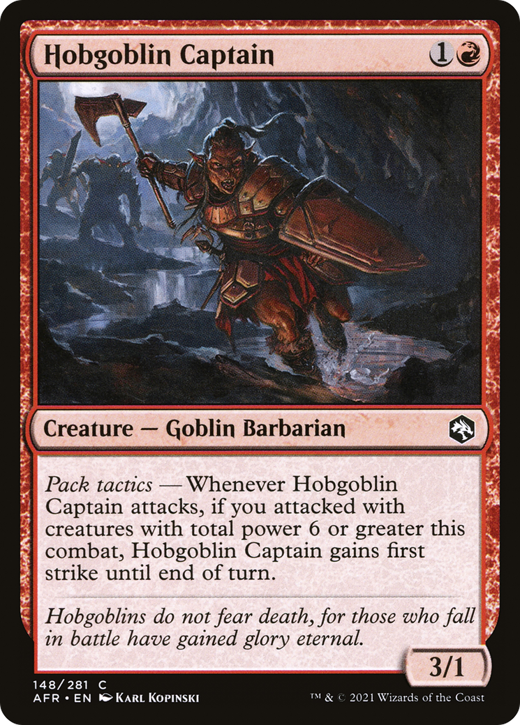 Hobgoblin Captain [Dungeons & Dragons: Adventures in the Forgotten Realms]-1
