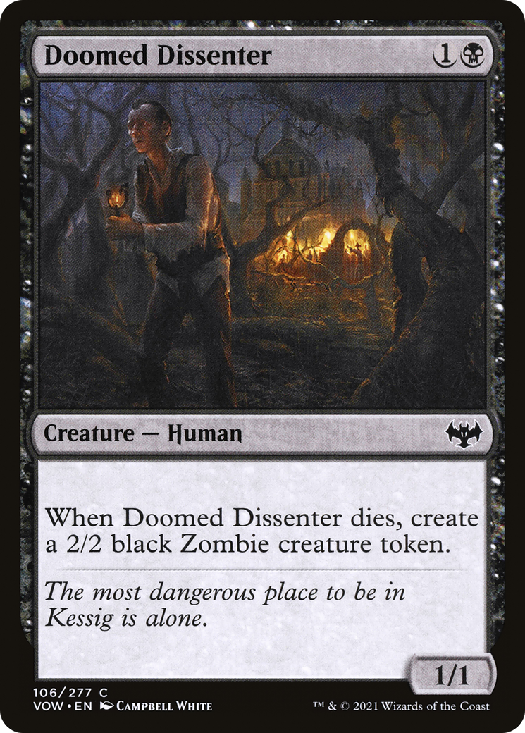 Doomed Dissenter [Innistrad: Crimson Vow]-1