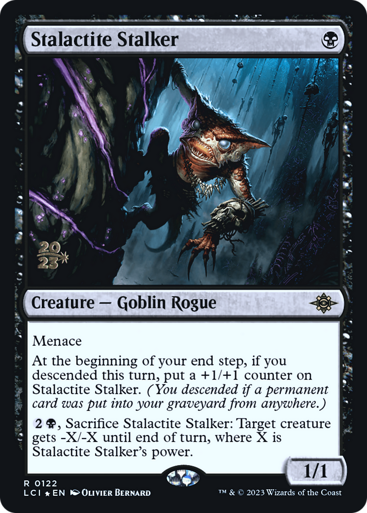 Stalactite Stalker [The Lost Caverns of Ixalan Prerelease Cards]-1