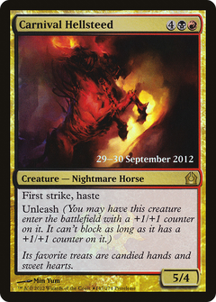 Carnival Hellsteed [Return to Ravnica Prerelease Promos]-1