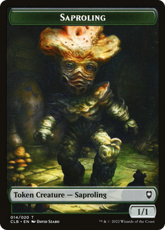 Saproling Token [Commander Legends: Battle for Baldur's Gate Tokens]-1