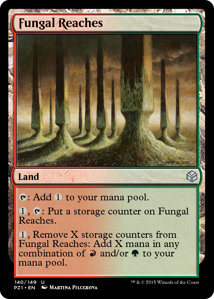 Fungal Reaches (PZ1-140) - Legendary Cube Prize Pack Foil-1