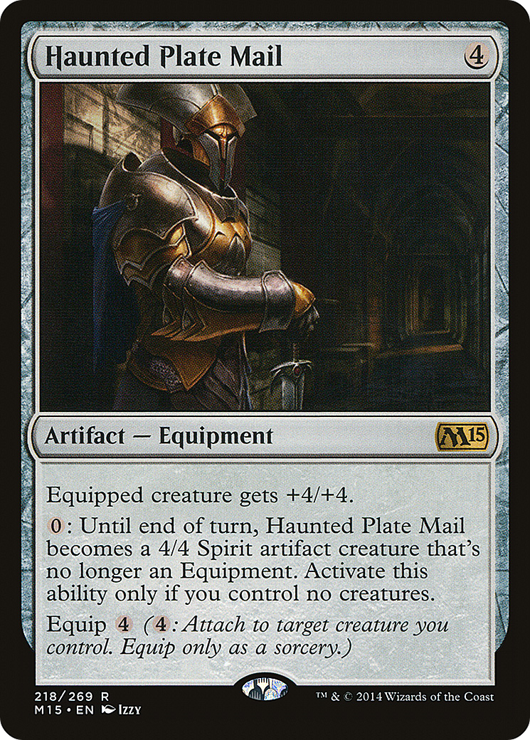 Haunted Plate Mail [Magic 2015]-1