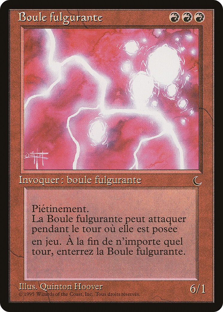 Ball Lightning (French) - "Boule fulgurante" (REN-) - Renaissance-1