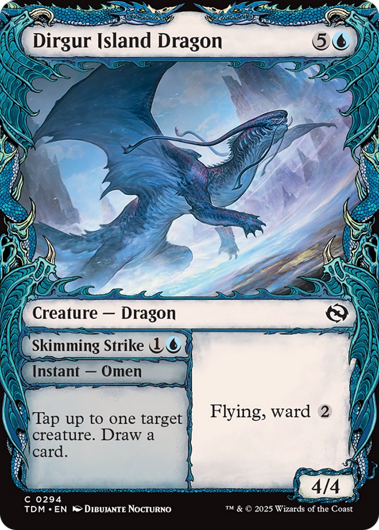 Dirgur Island Dragon (Showcase) [Tarkir: Dragonstorm]-1
