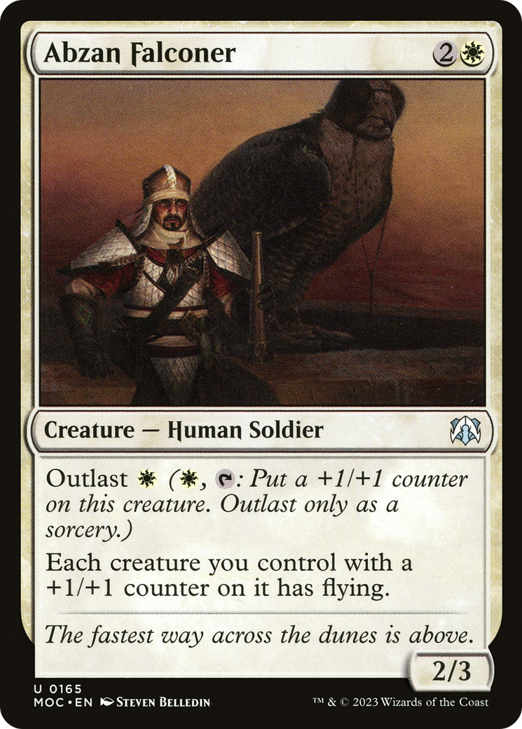 Abzan Falconer [March of the Machine Commander]-1
